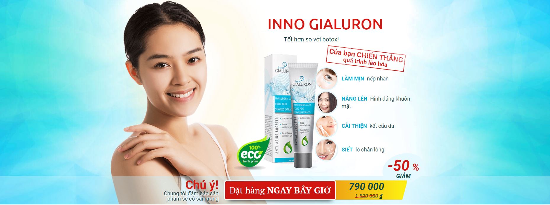 Inno Gialuron - chống lão hoá da hiệu quả