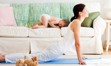 Tập yoga để giảm cân sau sinh tại nhà