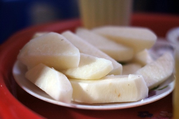 Thanh nhiệt giảm béo cùng củ đậu