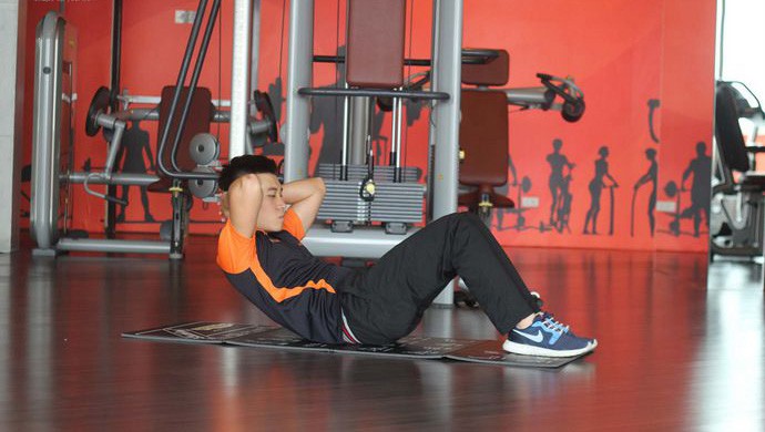 3 bài tập gym tăng cơ bụng cho nam giới