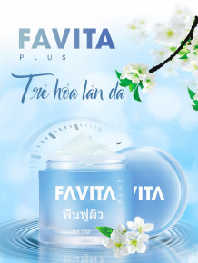 Kem Favita Cream Làm mờ nếp nhắn, trả lại làn da khỏe mạnh