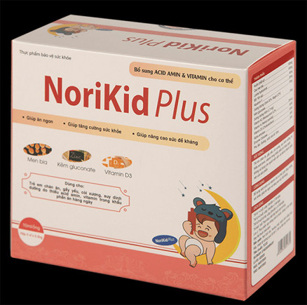 NoriKid Plus- Chăm Lo Hệ Tiêu Hoá Của Bé