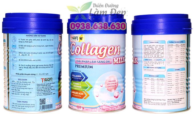  3 hộp sản phẩm Collagen Milk 